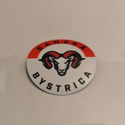 Magnetka s logom HC 05 - červeno-biela