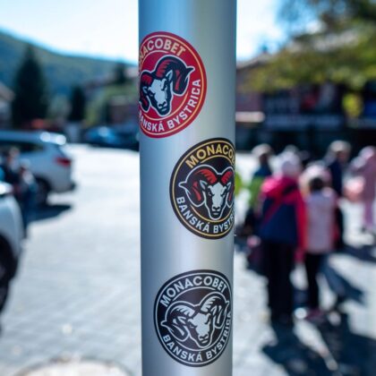 Nálepka s logom HC MONACObet Banská Bystrica