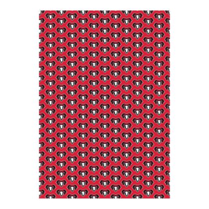 Baliaci papier s malým logom HC 05 (2m) - červený