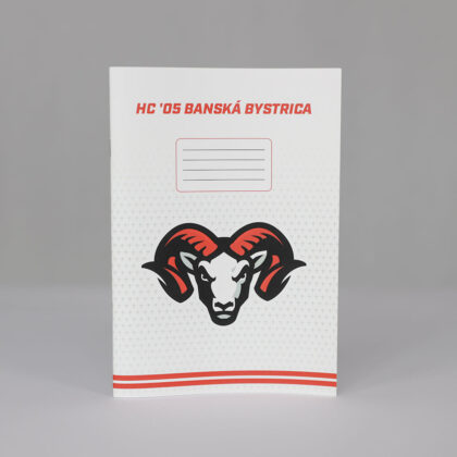Zošit HC 05 Banská Bystrica formát A5 - biely